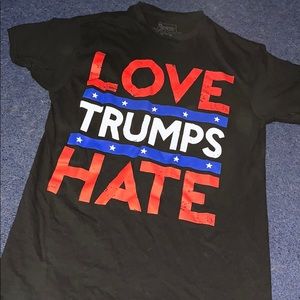 Love trumps hate tee